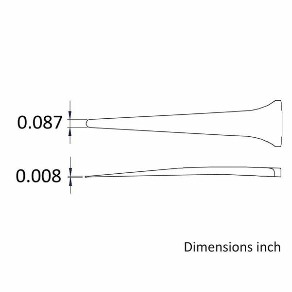 日本正規品 アイデアルテック エポキシコーティングESDステンレスピンセット (2A.SA.NE.6.IT)(7640144711184) ideal-tek