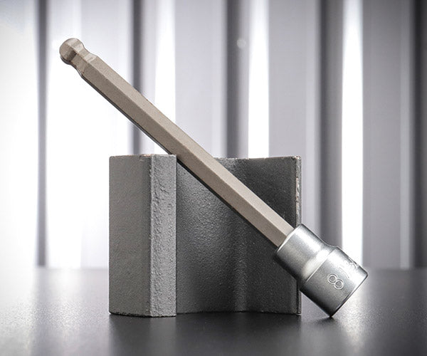 コーケン 3011M-120-8 9.5sq. ハンドソケット ヘックスビットソケット(ボールポイント) Ko-ken 工具