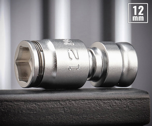 コーケン Z-EAL 9.5sq.ナットグリップユニバーサルソケット 12mm 3441MZ-12 3/8(9.5mm) Ko-ken ジール ナットグリップソケット