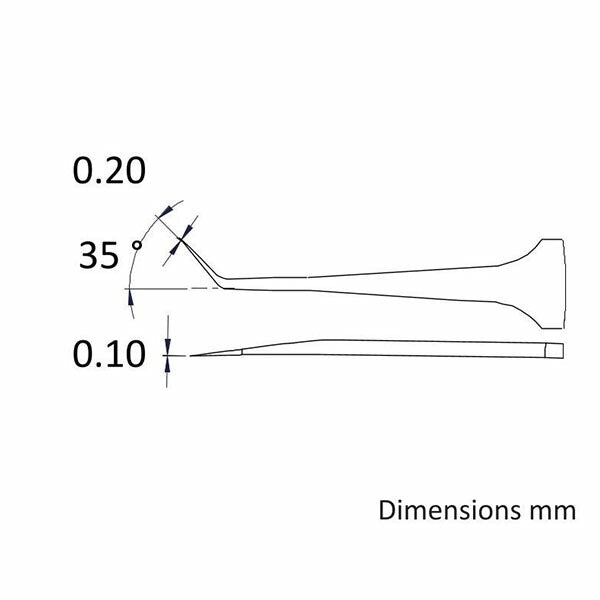 日本正規品 アイデアルテック 0.2MM ステンレスピンセット(耐酸/磁) (3CB.SA.0.IT)(7640144710385) ideal-tek
