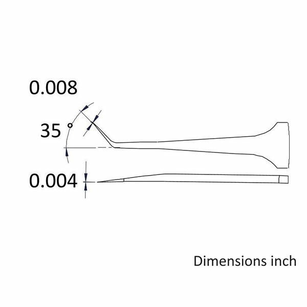 日本正規品 アイデアルテック 0.2MM ステンレスピンセット(耐酸/磁) (3CB.SA.0.IT)(7640144710385) ideal-tek