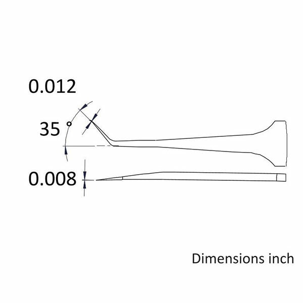 日本正規品 アイデアルテック 0.3MM ステンレスピンセット(耐酸/磁) (3CB.SA.6.ITE)(7640174711727) ideal-tek