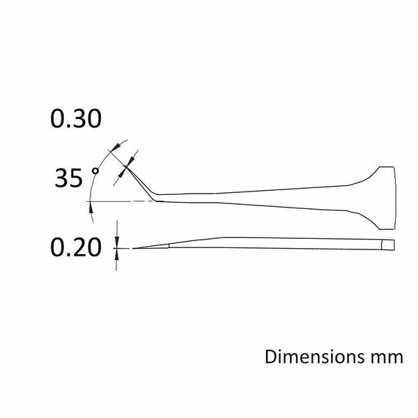 日本正規品 アイデアルテック 0.3MM ステンレスピンセット(耐酸/磁) (3CB.SA.6.ITE)(7640174711727) ideal-tek