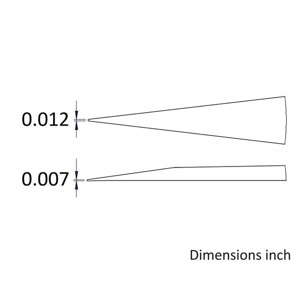 日本正規品 アイデアルテック 0.3 x110MM チタン製高精度ピンセット (3C.TA.0.IT)(7640144710378) ideal-tek