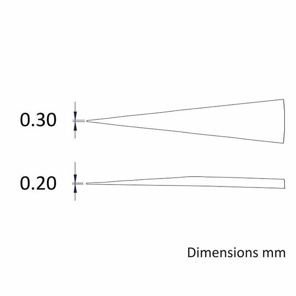 日本正規品 アイデアルテック 0.3MM ステンレスピンセット(耐酸/磁) (3.SA.6.ITE)(7640174711550) ideal-tek