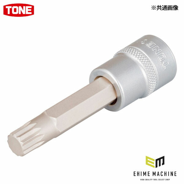 TONE 三重四角ビットソケット(自動車整備用) 対辺寸法11.4mm (3TS-12)(4953488390704) トネ