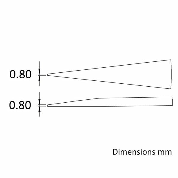 日本正規品 アイデアルテック チップ交換式 ESDステンレスピンセット (3XCPR.SA.1.IT)(7640174711635) ideal-tek