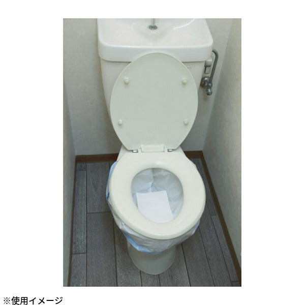 三和製作所 非常用トイレ袋 くるくるトイレ 20回分 吸水シートセット済 ロール状 日本製 (400-786)(4571263739564) sanwa