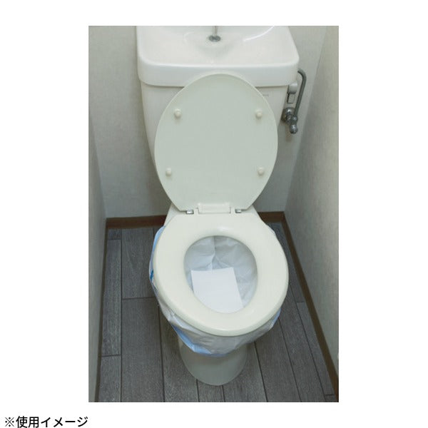 三和製作所 非常用トイレ袋 くるくるトイレ 10回分 吸水シートセット済 ロール状 日本製 (400-787)(4571263739571) sanwa