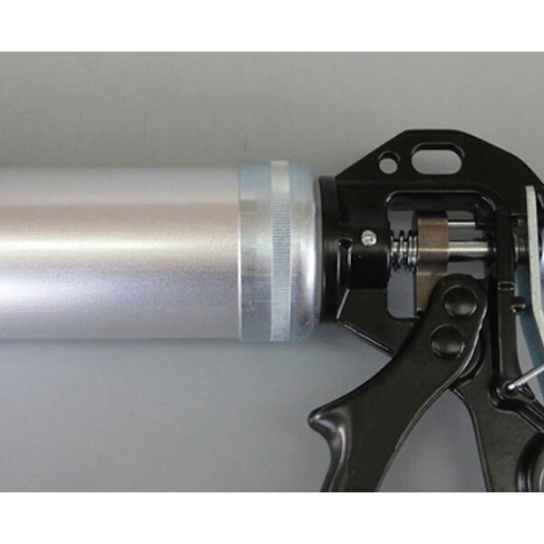 山本製作所 コーキングガン シリンダーガン 強力型ハンドル らくらく450B 450ml ネジ式 フック式 1液 変成シリコン サイディング (450B) (4582256870591) フジ矢