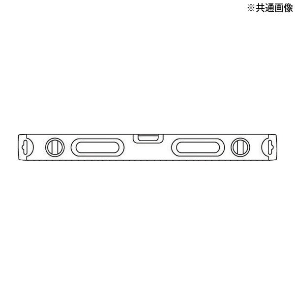 日本正規品 バーコ 水平器 長さ400mm マグネットなし (466-400)(7314150128297) BAHCO