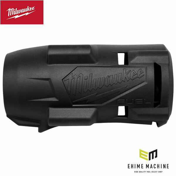 日本正規品 ミルウォーキー M18 FHIW2F12用 ラバーブート ブラック ギアハウジング保護カバー M18 FUEL 1/2インチ 1627Nm インパクトレンチ専用 (49-16-2967) (4573592056664) Milwaukee