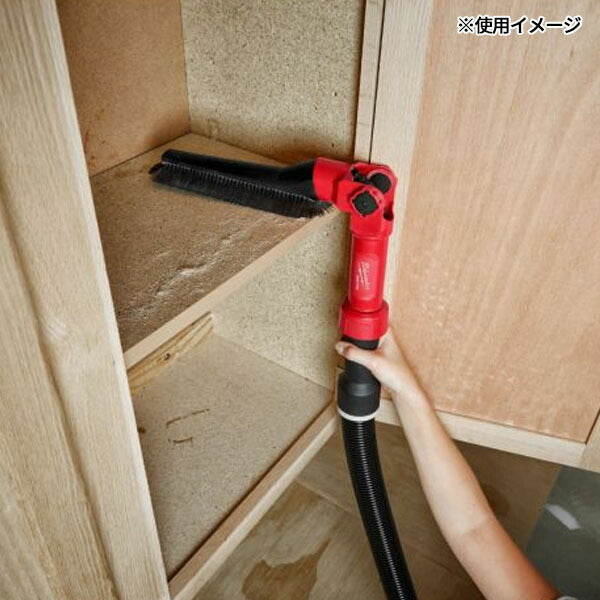 日本正規品 ミルウォーキー AIR－TIP ピボット式薄型ブラシノズル (49-90-2027)(4573592055674) milwaukee