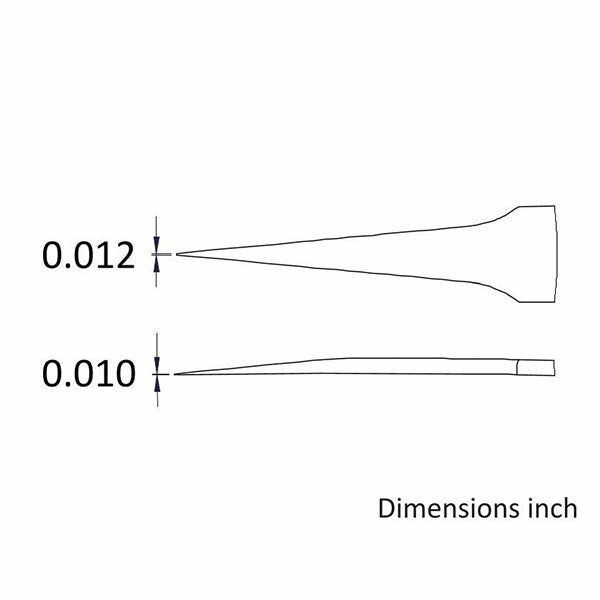 日本正規品 アイデアルテック エポキシコーティングESDステンレスピンセット (4.SA.NE.6.IT)(7640144711344) ideal-tek