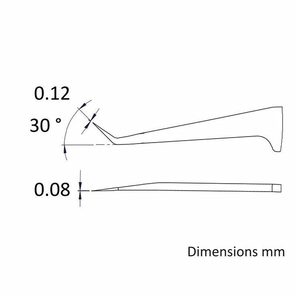 日本正規品 アイデアルテック 0.12MM ステンレスピンセット(耐酸/磁) (51S.SA.0.IT)(7640144710835) ideal-tek