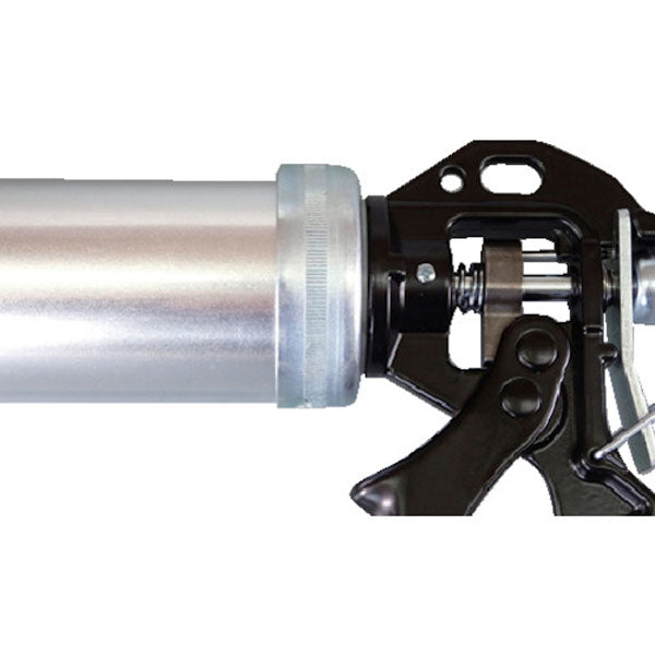 山本製作所 コーキングガン シリンダーガン 強力型ハンドル らくらく550B 550ml ワンタッチ式 フック式 1液 変成シリコン (550B) (4582256872212) フジ矢