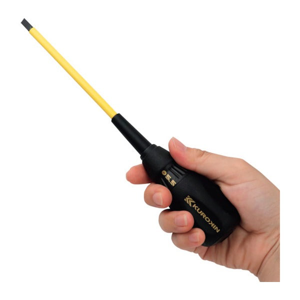 フジ矢 電工ドライバー(黒金) (556D-BG)(4952520403228) FUJIYA 工具