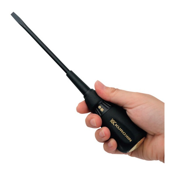 フジ矢 電工ドライバー(黒金) (566K-BG)(4952520403266) FUJIYA 工具