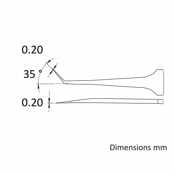 日本正規品 アイデアルテック 0.2MM ステンレスピンセット(耐酸/磁) (5B.SA.6.ITE)(7640174711758) ideal-tek