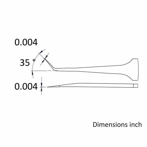 日本正規品 アイデアルテック DC ESDステンレスピンセット(耐酸/磁) (5B.SA.DC.0.IT)(7640174714438) ideal-tek