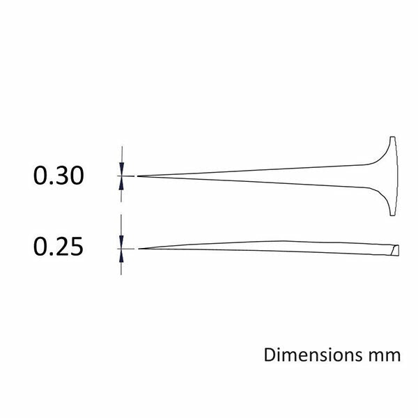 日本正規品 アイデアルテック 0.3MM ステンレスピンセット(耐酸/磁) (5.SA.6.ITE)(7640174711604) ideal-tek