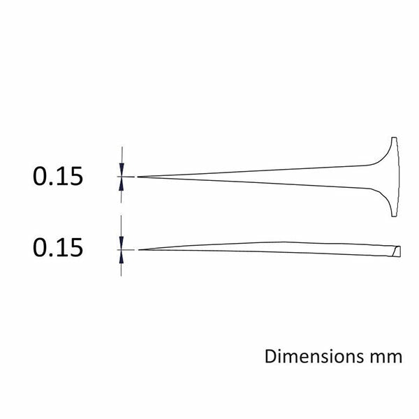 日本正規品 アイデアルテック 0.15x110MM チタン製高精度ピンセット (5.TA.0.IT)(7640144710514) ideal-tek