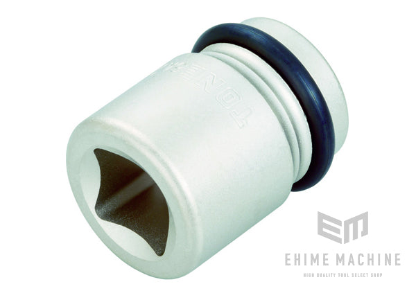 TONE インパクト用インナーソケット 差込角19.0mm 対辺寸法21mm (6A-21BA)(4953488309478) トネ