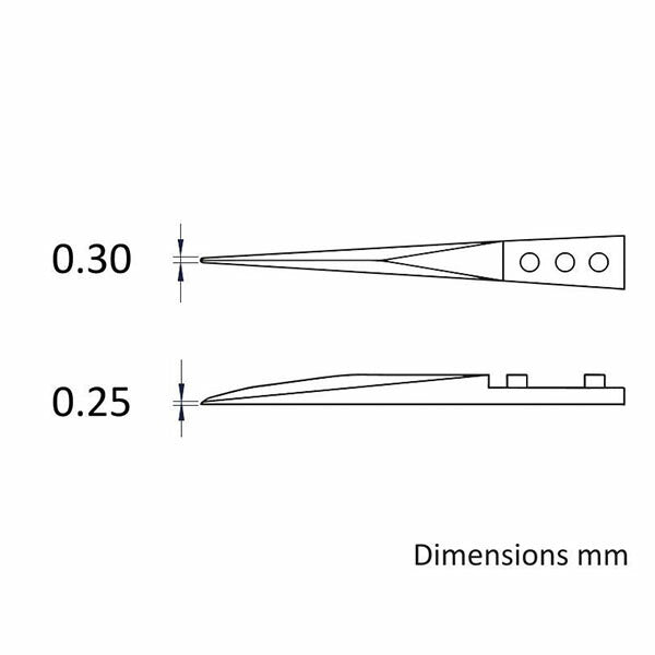 日本正規品 アイデアルテック セラミックチップ交換式 ステンレスピンセット (72MZ.SA.0.IT)(7640144714581) ideal-tek