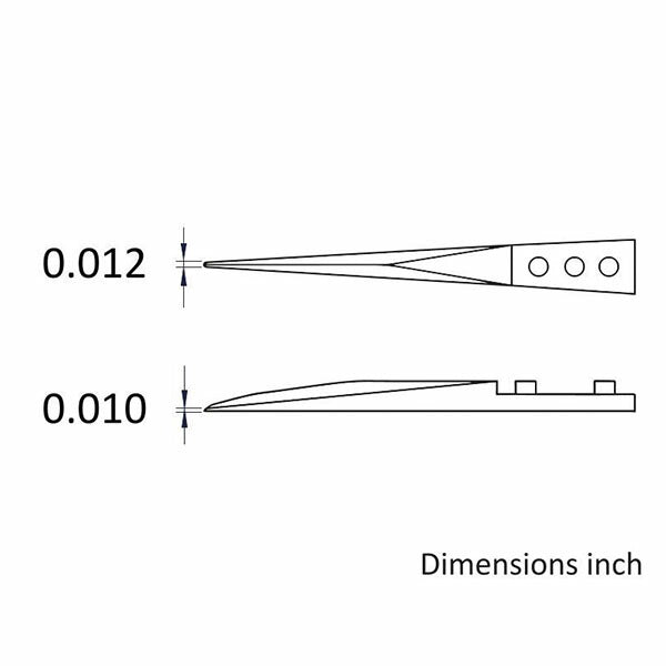 日本正規品 アイデアルテック セラミックチップ交換式 ステンレスピンセット (72MZ.SA.0.IT)(7640144714581) ideal-tek
