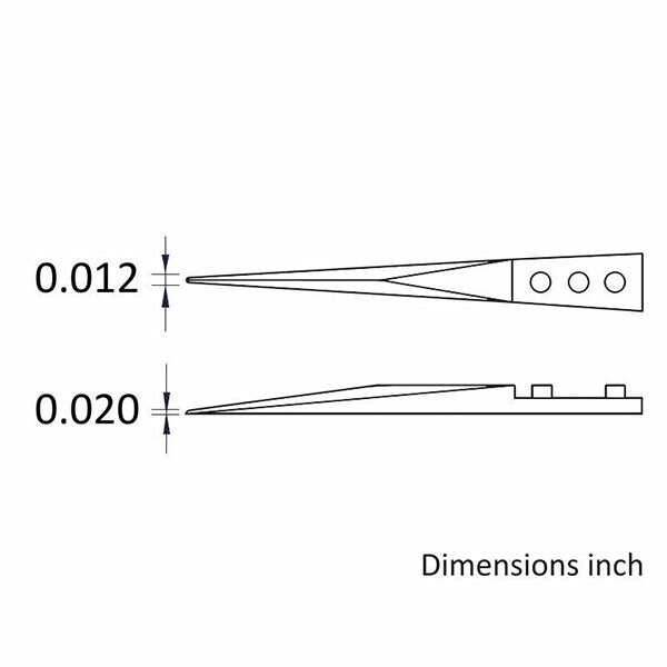 日本正規品 アイデアルテック セラミックチップ交換式 ステンレスピンセット (73MZ.SA.0.IT)(7640144714604) ideal-tek