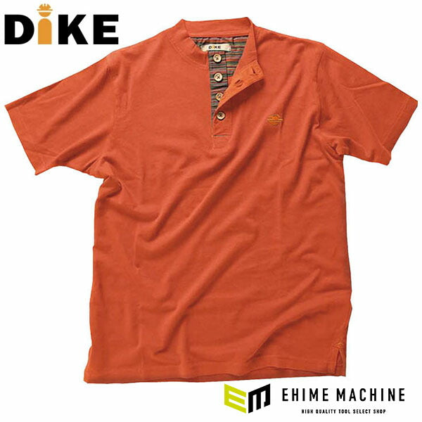 日本正規品 ディーケ Tシャツ テスト トマトレッド XS 92135/600-XS (8058258785868) DIKE イタリア製の絶妙な色合い