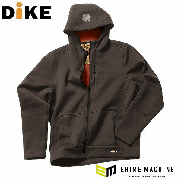 日本正規品 ディーケ フリース フォーム フォググレー M 94214/201-M (8050539560935) DIKE イタリア製の絶妙な色合い