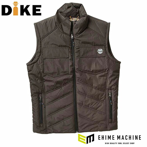 日本正規品 ディーケ ベスト ジャイアント フォググレー L 95113/201-L (8052747529926) DIKE イタリア製の絶妙な色合い