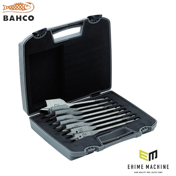 日本正規品 バーコ フラットビット 8本セット 12～32mm 6.35mm六角軸 (9629-SET-8)(7314150441648) BAHCO