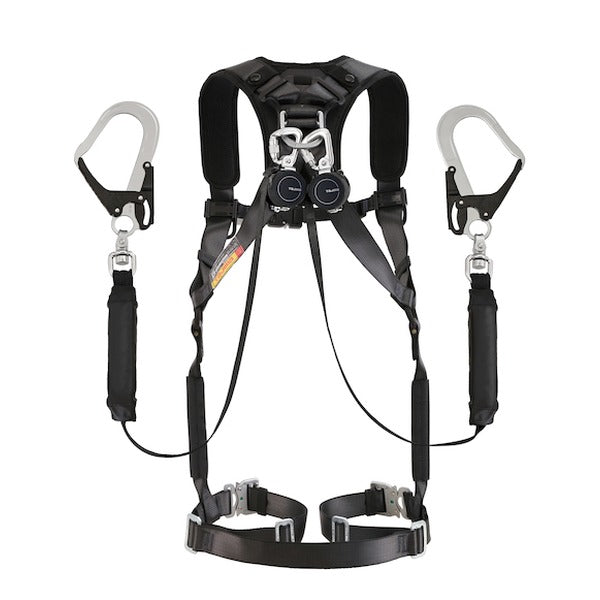 タジマ ハオルハーネスHS 黒 KR150FA シングルL5 ダブルセット (A1HSKR-WL5BK)(4975364267474) TAJIMA TJMデザイン