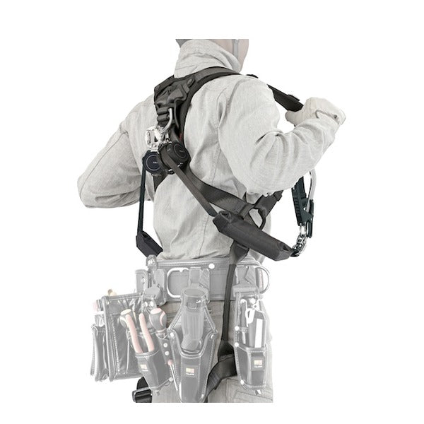 タジマ ハオルハーネスHS 黒 KR150FA シングルL5 ダブルセット (A1HSKR-WL5BK)(4975364267474) TAJIMA TJMデザイン
