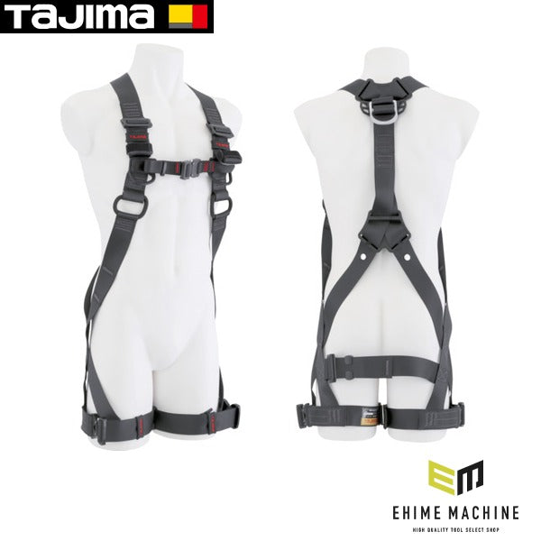 タジマ フルハーネス ハーネスZA Lサイズ クロ 130kg用 (A4ZAL-BK)(4975364268990) TAJIMA TJMデザイン