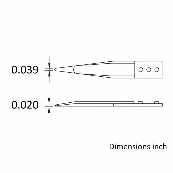 日本正規品 アイデアルテック 74MZ.SA.0.IT用 替チップ (1組) (A74MZ)(7640144714925) ideal-tek