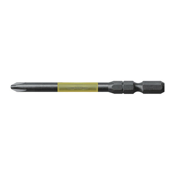 アネックス ドライバービット(トーションタイプ) 黒龍靭ビット 段付タイプ 刃先+2×全長82mm (2本入) トーション (ABRD-2082)(4962485398422) ANEX