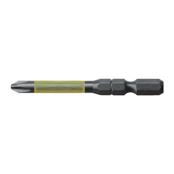 アネックス ドライバービット(トーションタイプ) 黒龍靭ビット 段付タイプ 刃先+2×全長65mm (5本入) トーション (ABRD5-2065)(4962485398514) ANEX
