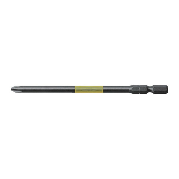 アネックス ドライバービット(トーションタイプ) 黒龍靭ビット 段付タイプ 刃先+2×全長120mm (5本入) トーション (ABRD5-2120)(4962485398545) ANEX