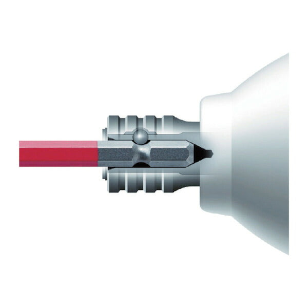 アネックス 六角レンチカラービット1本組 対辺8×65 六角穴付ボルト用 色分け (ACHX-8065)(4962485402174) ANEX