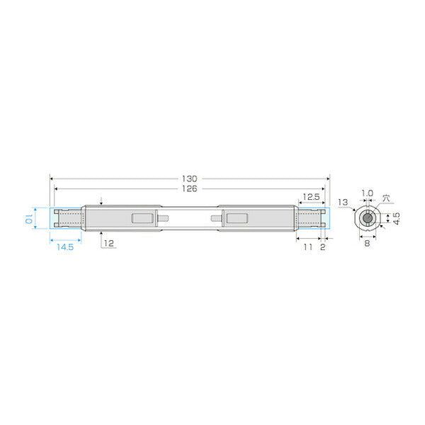 アネックス 電気メーター用絶縁ドライバー 絶縁 電気工事 (AEM-1)(4962485371111) ANEX