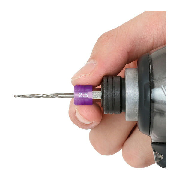 アネックス グリップ付下穴錐ショート 1本組 2.5mm 下穴あけ グリップ付 (AGKS-025)(4962485362911) ANEX