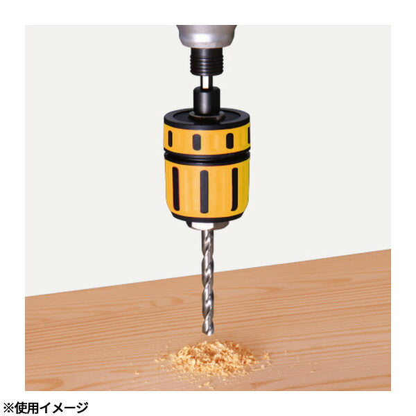 アネックス インパクト対応 ドリルチャック 1.0～10mm 丸軸ドリル対応 (AKL-190)(4962485273224) ANEX