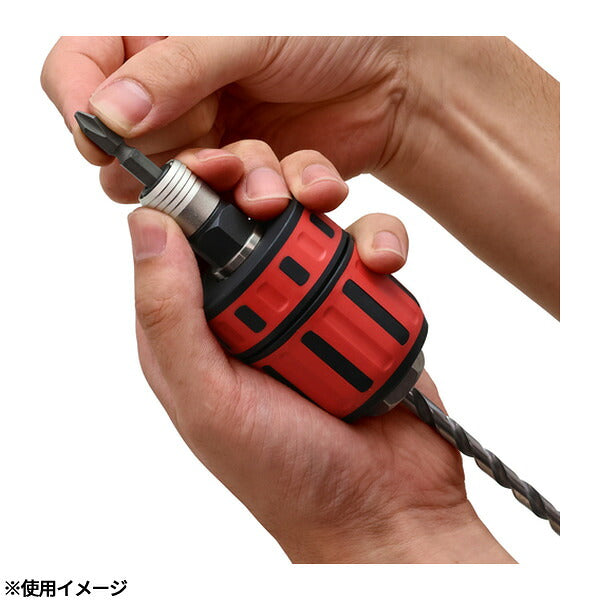 アネックス ビット交換式 ラバードリルチャック 1.5～13mm 丸軸ドリル対応 (AKL-195E)(4962485273255) ANEX