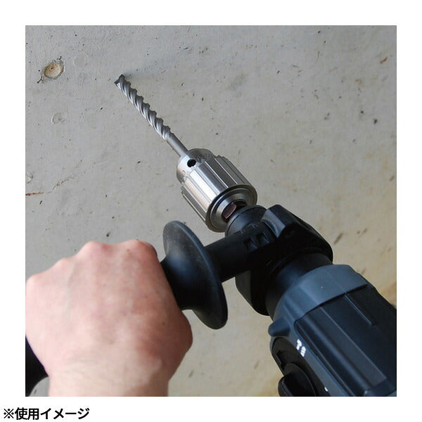 アネックス SDSハンマードリル用ドリルチャック 2～13mm 丸軸ドリル対応 (AKL-300)(4962485273880) ANEX