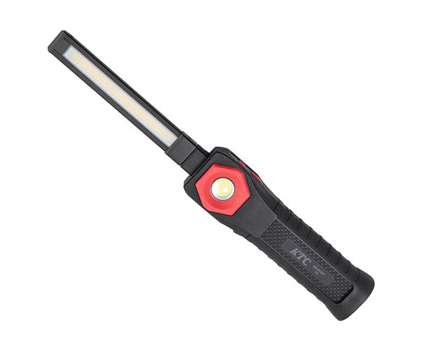 [26SS新商品]  KTC 充電式LED折りたたみライト 5段階調色 6段階調光 最大800lm IP65 マグネット付 USB充電 (AL815T)(4989433778600) 京都機械工具