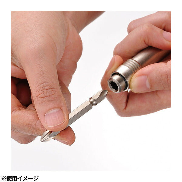 アネックス ビット用アタッチメント 強靭ロングビットホルダー 1/4 150mm ビット延長 (ALHP-150)(4962485278571) ANEX