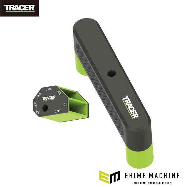 日本正規品 トレイサー スクライブブロック センターファインダー セット 最大70mm厚 ダボ穴 ほぞ 墨付け (AMGS1)(5060668274347) TRACER